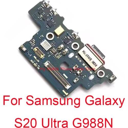 Original USB Charging Dock Port Connector Board Dock Flex Cable For Samsung Galaxy S20 Ultra G988N Charger Charge Dock Port