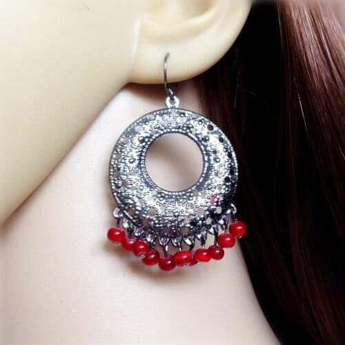 Gifts for the New Year Alli Express Turkey Special Store Vintage Pending Statement Party Hanging Earring Earing From India