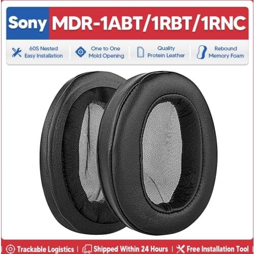 Replacement Ear Pad Cushion Cups Cover Earpads Earmuffs Repair Parts Headphone Accessories for Sony MDR-1ABT MDR-1RBT MDR-1RNC