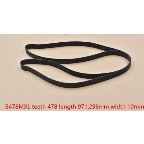 LINK CNC from B478MXL to B488MXL Rubber 10mm width Closed-loop MXL Timing Belt Closed Loop