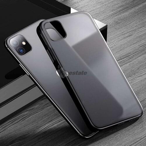 Ultra thin Matte phone case For iphone iphone 12 mini 12 Pro Max Rubber back cover For iphone 12Pro Max 12mini Case