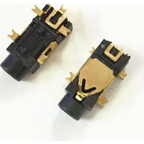 10pcs PJ-209 PJ209 stereo jack 2.5mm stereo headphone plug SMD