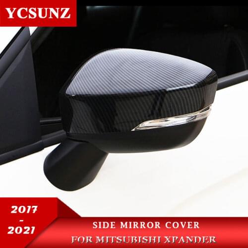 ABS Side Mirror Covers Car Accessories For mitsubishi xpander 2017 2018 2019 2020 2021 Exterior Parts