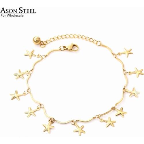 ASONSTEEL Golden Bracelets