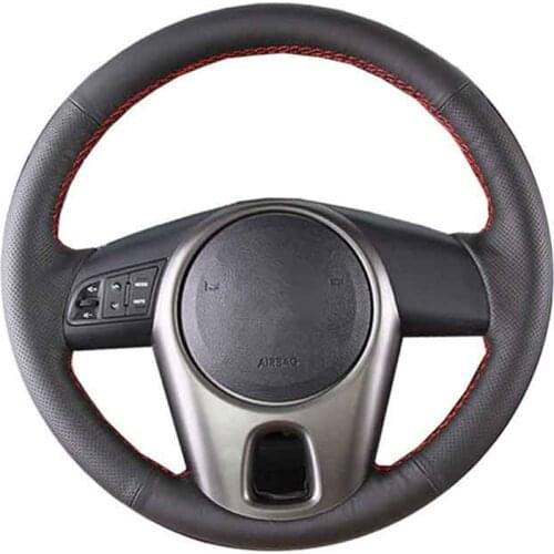 DIY Customize Braiding Cover For Car Steering Wheel For Kia Forte 2009-2014 Soul Kia Rio Original Steering Wheel Braid