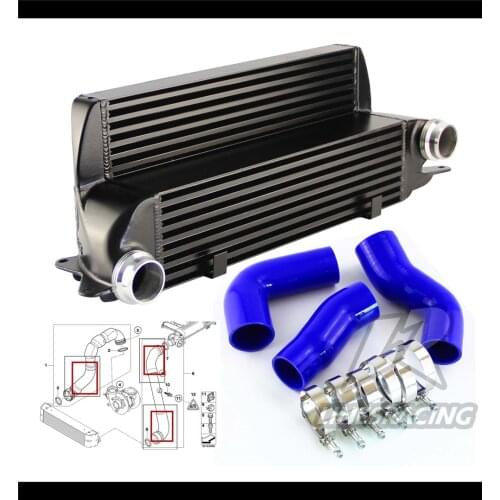 Intercooler Silicone Turbo EGR Hose Kit Fits For BMW E60 E61 5 Series 530d 525d