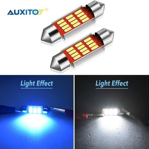 Festoon 36mm LED Bulb C5W C10W Super Bright 4014 SMD Canbus Error Free Auto Interior Doom Lamp Car Styling License Plate Light