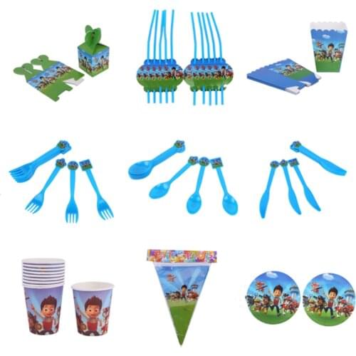 2021 Paw Patrol Birthday Party Decoration Toy Set Cartoon Rescue Dog Anime Action Figure Model Patrol Paw Kid Child Xmas Gift