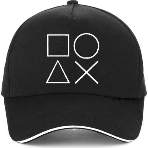 Fashion Creative game US Size Print Baseball Cap Summer men women 100%Cotton hat Playstation Controller adjustable snapback hat