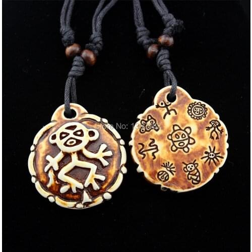 COOL mens tribal totem men Pendant Necklace Amulet Gift MN619