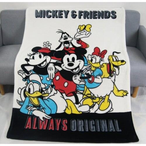 Gifts for Children Boys Girls Beautiful Disney Joy Mickey Minnie Mouse Winnie the Pooh Soft Blanket Thrown on The Bed/Crib/Sofa