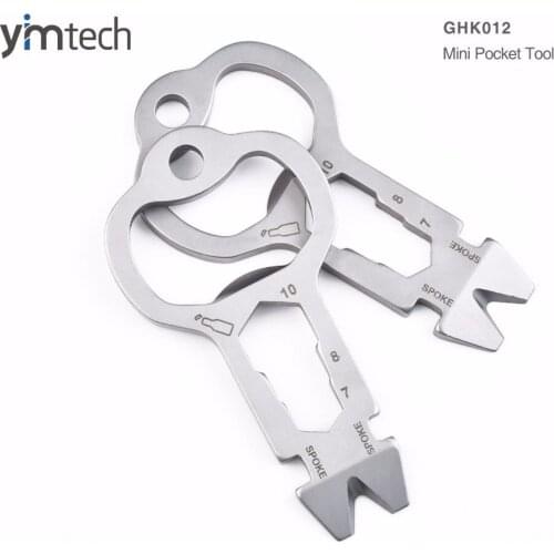 Mini Pocket Stainless Steel Multi Tools Key Ring EDC Screwdriver Set Pocket Outdoor Tool Set Multitool Keychain