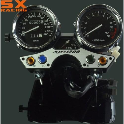 Motorcycle StreetBike 260 OEM Speedometer Gauge Meter Tachometer Gauges For XJR1200 XJR 1200 1989-1997