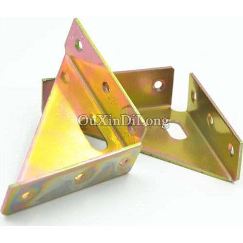 Brand New 4PCS/Lot Heavy Bed Frame Connecting Corner Bracket 90 Degree Connector Brackets Bedstead Furniture Shelf Support