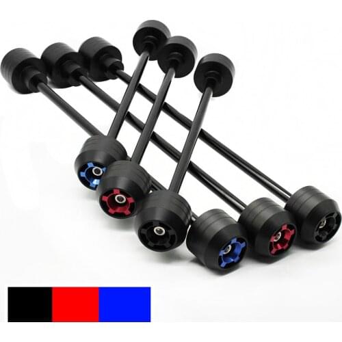 For HONDA CBR954RR CBR900RR CBR919 Front Rear Wheel Slider Fork Axle Crash Protector Swing Arm Pad POM NEW