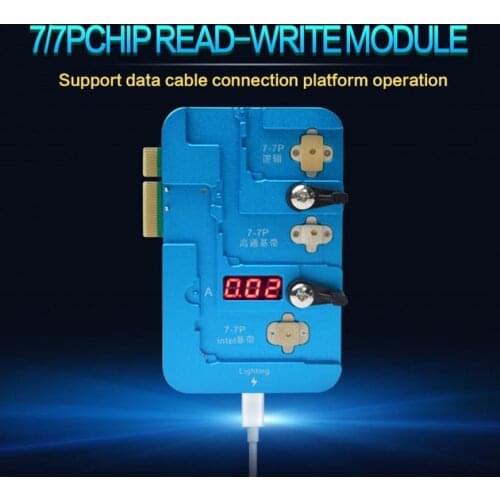 JC for IPhone 7/7 Plus Baseband (Intel Qualcomm) Logic EEPROM IC Reading / Re-Writing Module (No Need Remove Ic) For JC PRO1000S