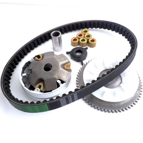 GY6 49 50 Clutch Variator FAN Drive Belt For Chinese Scooter Moped 139QMB Parts