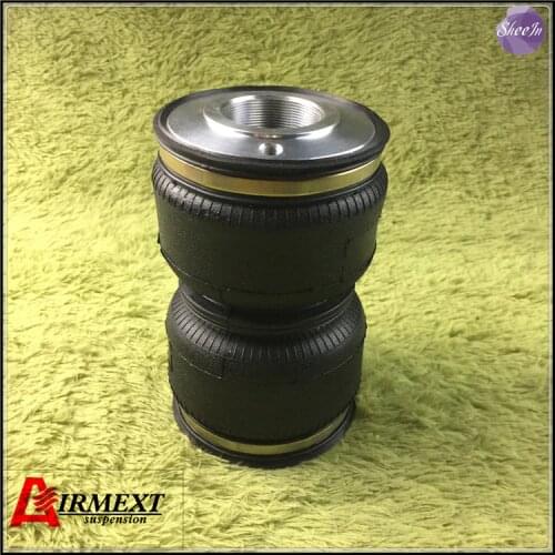 SN120180BL2-DT2-S /Fit D2 coilover (thread M52*1.5/M14) Air suspension Double convolute rubber airspring/airbag shock absorber