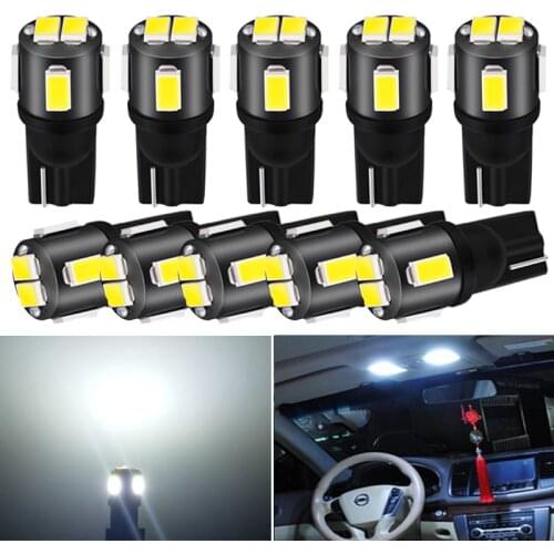 T10 W5W LED Car Interior Lighting License Plate Reading Dome Trunk Light for Alfa Romeo 159 147 156 Giulietta Mito Giulia