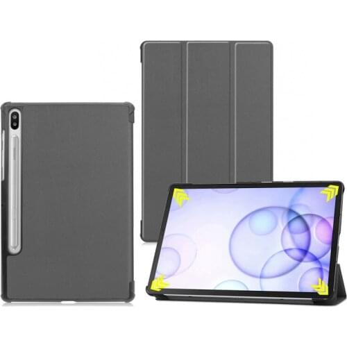 Folio Slim PU Leather Case For Samsung Galaxy Tab S6 10.5 2019 SM-T860 SM-T865 Luxury Tablet Cover 20PCS/Lot