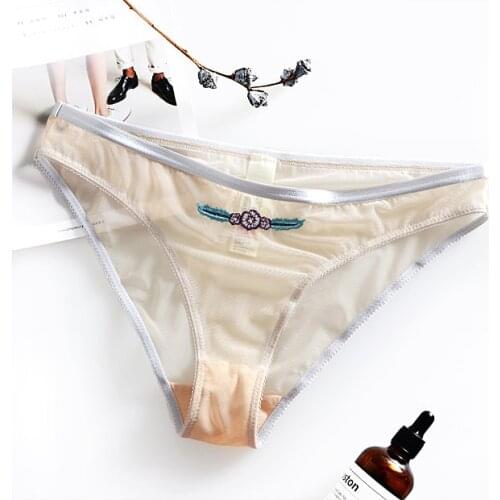 Ultra-thin gauze sexy comfortable triangle panties