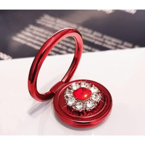 Mobile phone ring buckle bracket female support buckle rotating universal lazy metal pull ring finger buckle desktop