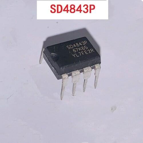 10pcs/lot SD4843P SD4843 SD4843P67K65 DIP8 Switching supply chip new original