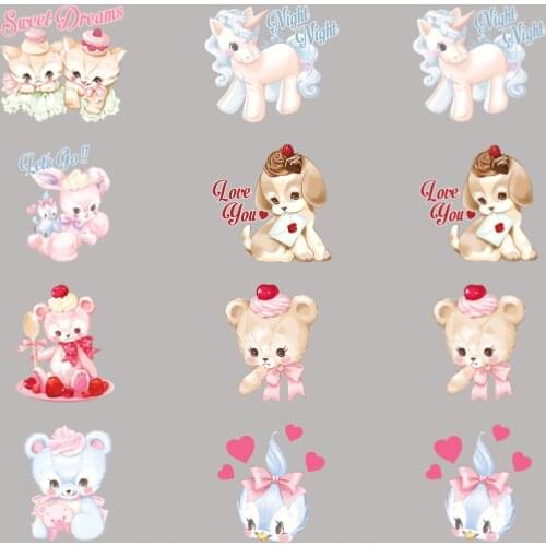 32 small animal stickers/pretty stickers/decorative stickers/DIY craft photo album