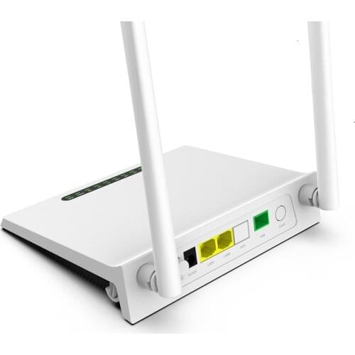 New 5pcs XPON 1GE+1FE+WIFI ONU ONT Dual Band Ont ONU Gpon Fiber modem network router English version without power