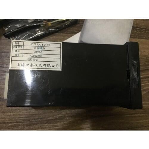 AISET JS72S (N)-5E11H 24V 12v 36v 220v Shanghai Instrumentation Co. JS72S time relay Timer new original