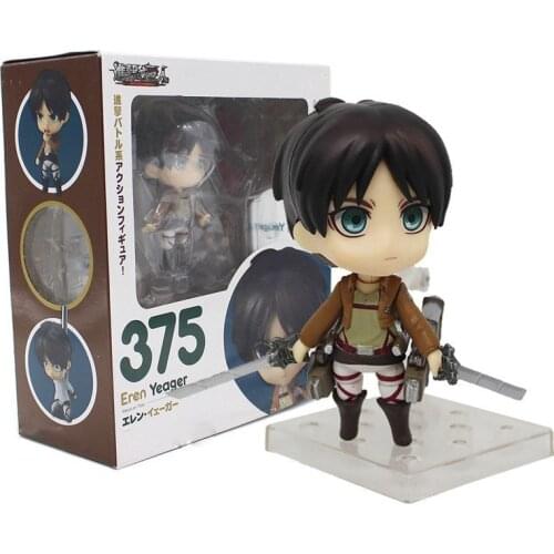Anime Attack On Titan Eren Yeager Gsc375# Clay Doll 471# Levi Cleaning Ver. Allen Heichov Rivaille Collectible Action Figure Toy
