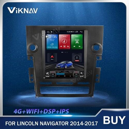 10.5 Inch Android Vertical Screen Car Radio GPS Navi Heat Unit for Lincoln Navigator 2014-2017 Car Multimedia Player Stereo