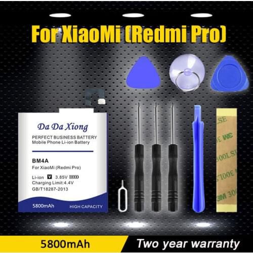 Model [ BM4A ] Phone Battery for Xiaomi Redmi Pro, Battery for Hongmi Pro Cell Phone Battery