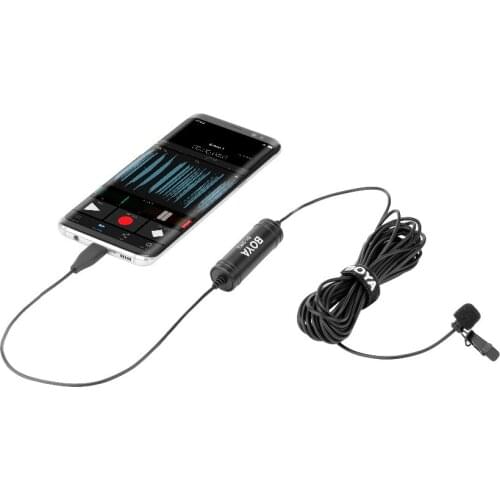 BOYA BY-DM2 Digital Lavalier Microphone Type C interface For Android Huawei