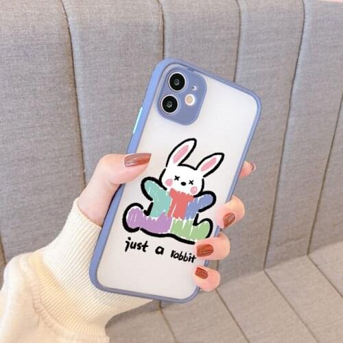 Case For iPhone 12 11 Pro XS Max mini Back PC+TPU Shockproof Full Lens Protection Cover For iPhone XR 7 8 6Plus Case