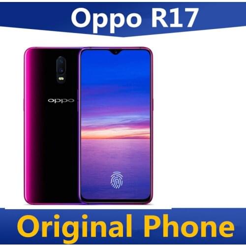 DHL Fast Delivery Oppo R17 4G LTE Cell Phone 25.0MP 3 Cameras 6.4" 2340X1080 Snapdragon 670 6GB RAM 128GB ROM Screen Fingerprint