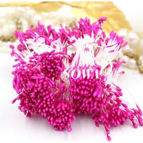 2014 New Free Shipping 1mm 900pcs/Lot Double Heads Plum Pearl Flower Stamen Cake Decoration Craft DIY