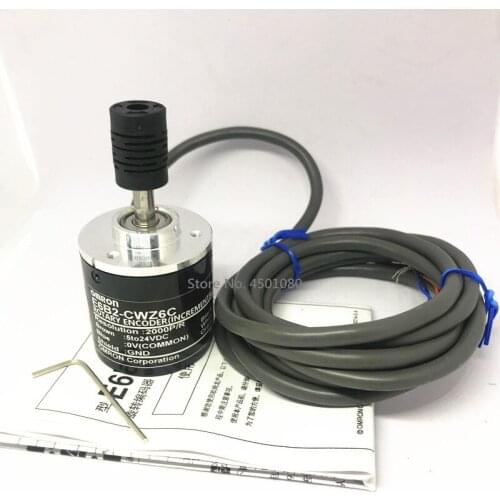 NEW E6B2CWZ6C OMRON Rotary Encoder E6B2-CWZ6C E6B2-CWZ1X E6B2-CWZ5B E6B2-CWZ3E 20P/R-2500P/R 5-24v