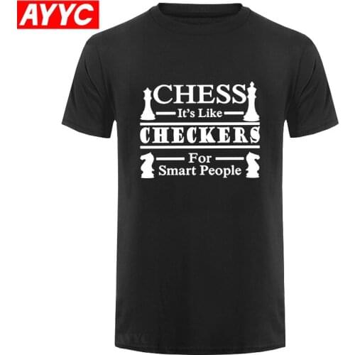 New Fashion Brand Clothing Design O Neck Chess Its Like Checkers Short Sleeve Mens T Shirts