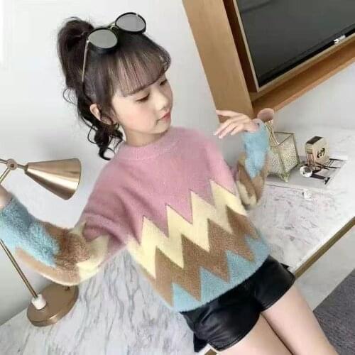 OBOVATUS Warm Sweaters For Girls