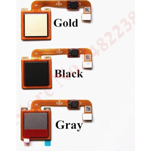 Original Fingerprint sensor Flex cable For Xiaomi Redmi Note 4X Touch ID Home buttons Fingerprint scanner connector Replacement