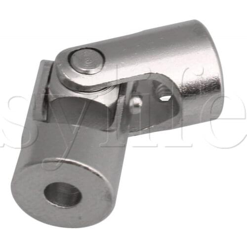 Hole ID 3-2mm Steel Rotatable Metal Machinery Joint Motor Coupling Connector Coupler for Model Cars Pack of 2