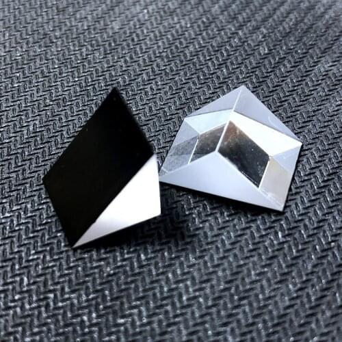 Right Angle Prism 10mm Reflecting Customized Miniature Rhomb Lens Processing Optical Components Postage