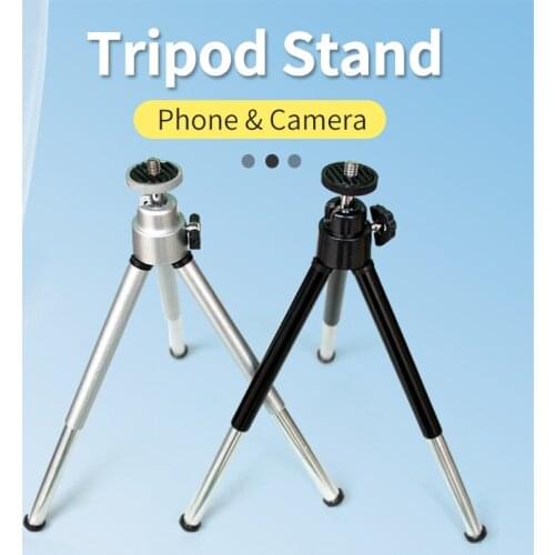 Tripod for Phone Portable Mini Lightweight Flexible Tripod Extendable Stand For DSLR SLR Camera Cell Phone Camera Photography