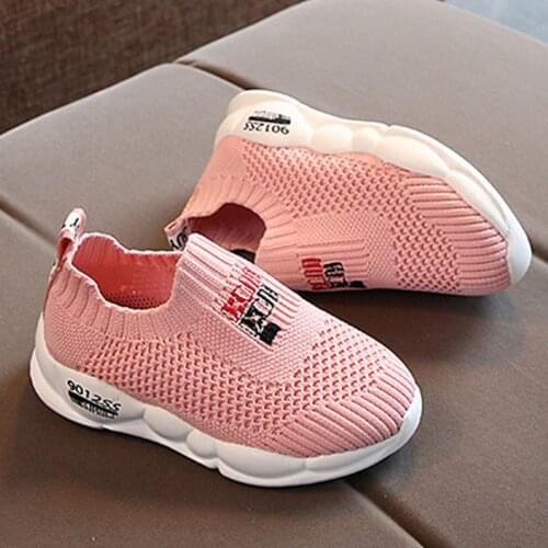 Daclay Sports Shoes for Girls Boys Running Shoes Baby Sneakers Mesh Breathable Shoes Winter Autumn Wears