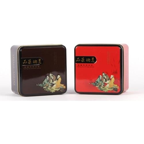 Xin Jia Yi Packaging Box Metal Tin Case Small Square Storage Wedding Chocolate Cookies Coffee Gift Boxes Containers