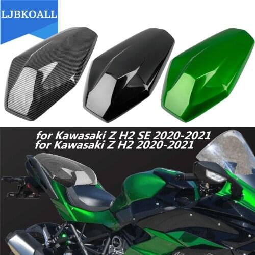 For Kawasaki Z H2 SE 2020-2021 Motorcycle Tail Rear Cover Pillion Passenger Hard Solo Seat Cowl Back Hump Faring Accessories