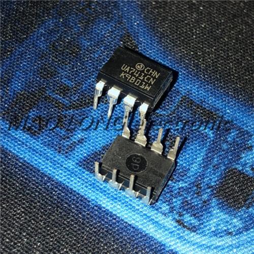 10PCS/LOT UA741CN DIP8 UA741 DIP UA741CP new and original IC In Stock