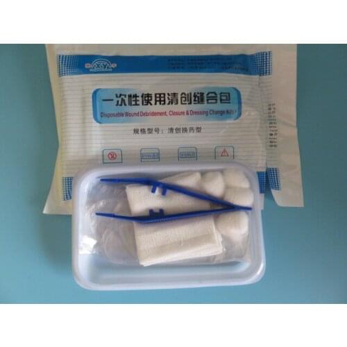 2pcs Debridement for charge bag Disposable medpac wound care package medical healthcare hospital pharmacy Supplies wholesale