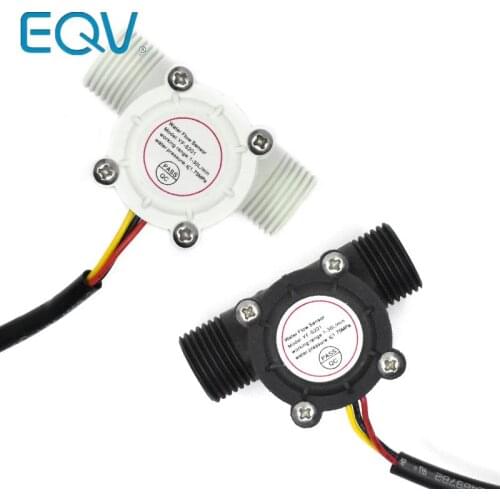 1pcs Water Flow Sensor Flowmeter Hall Control 1-30l/min